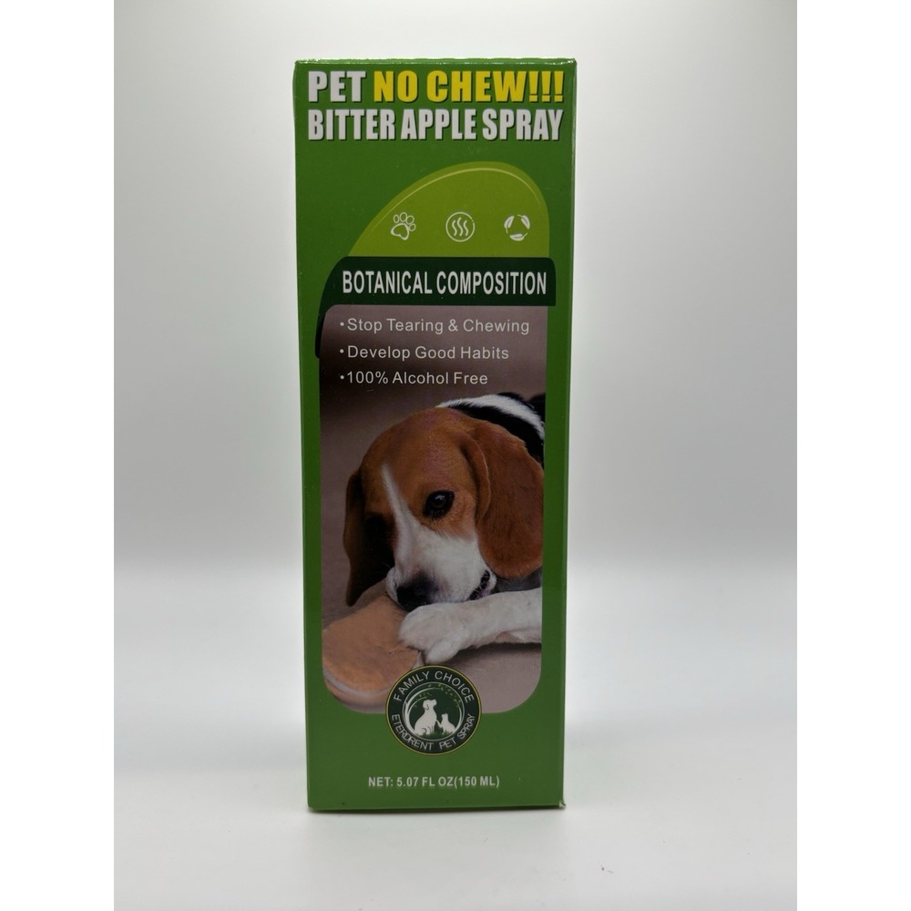 Bitter Apple Spray for Dogs to Stop Chewing 5.07 oz‎ Natural Ingredients